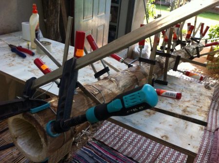 תהליך בניית דיג'רידו סטויו נשימה מעגלית אייל עמית פרדס חנה